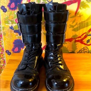 Vintage Buckled Gripfast Boots